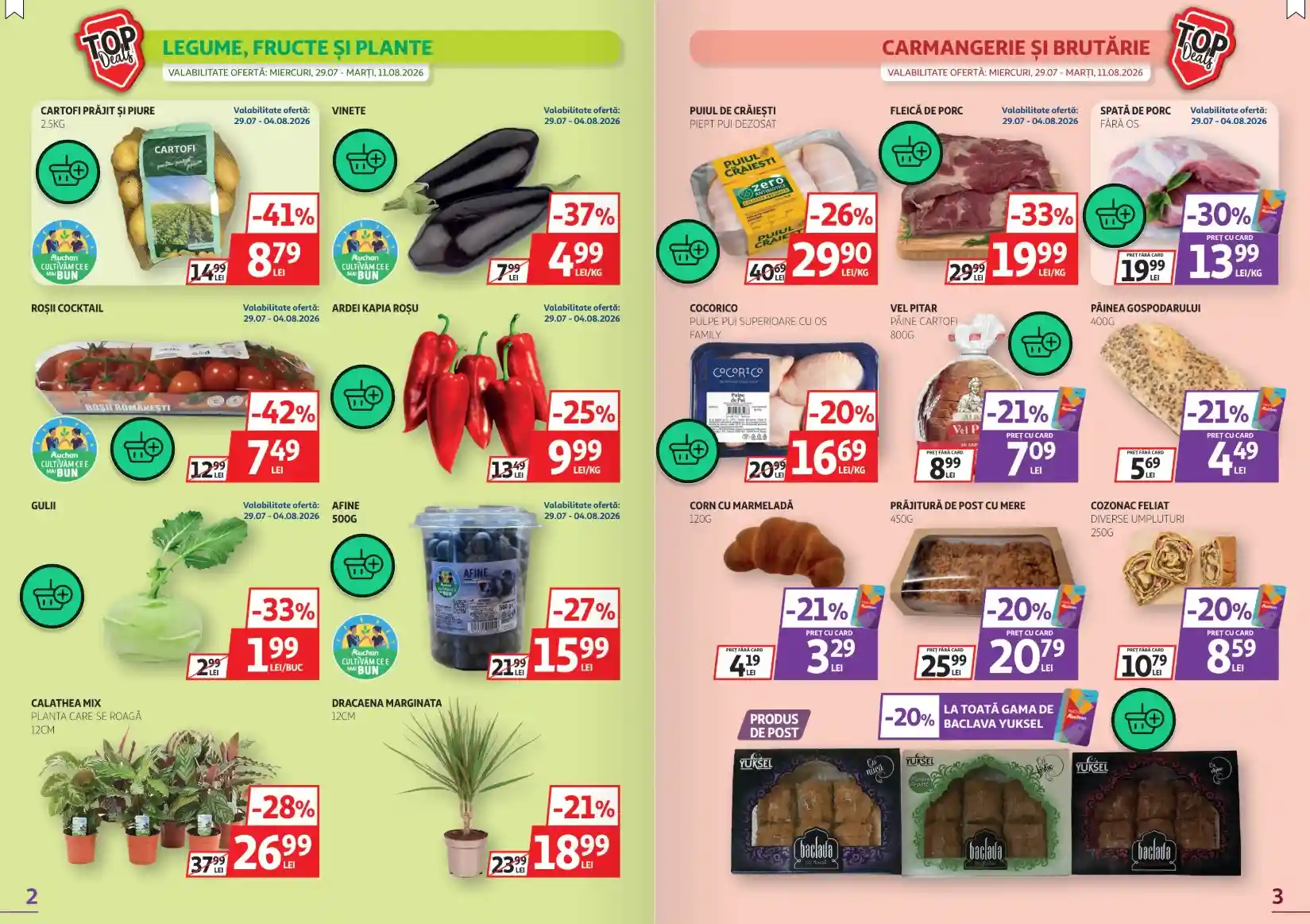 catalog auchan oferte 4 august 2026 - paginile 2 - 3 | iDevice.ro catalog auchan oferte 4 august 2026 - paginile 2 - 3