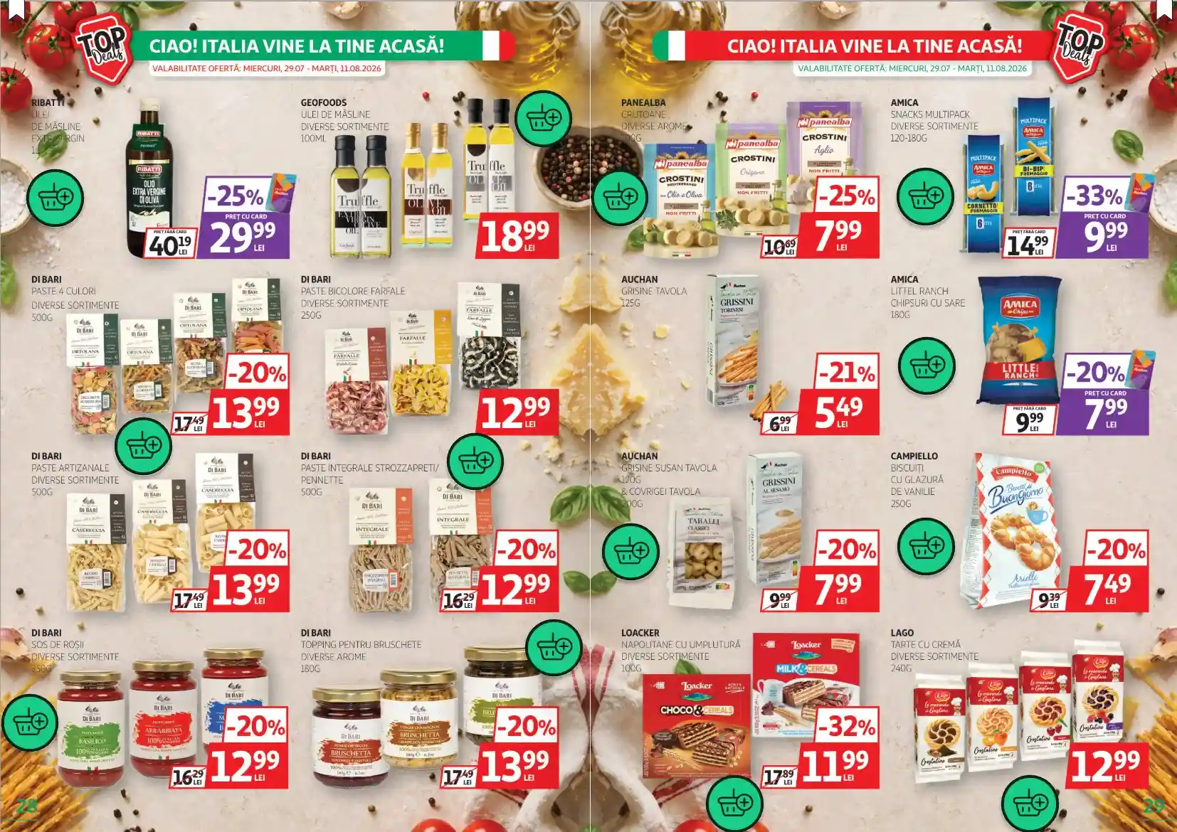 catalog auchan oferte 4 august 2026 - paginile 28 - 29 | iDevice.ro catalog auchan oferte 4 august 2026 - paginile 28 - 29