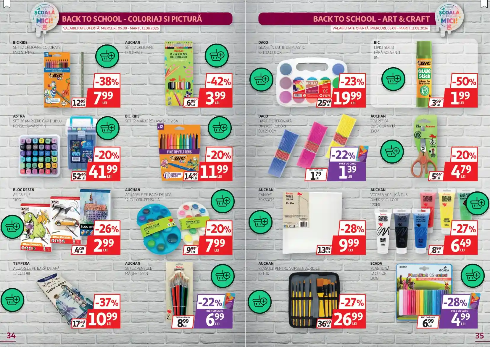 catalog auchan oferte 4 august 2026 - paginile 34 - 35 | iDevice.ro catalog auchan oferte 4 august 2026 - paginile 34 - 35
