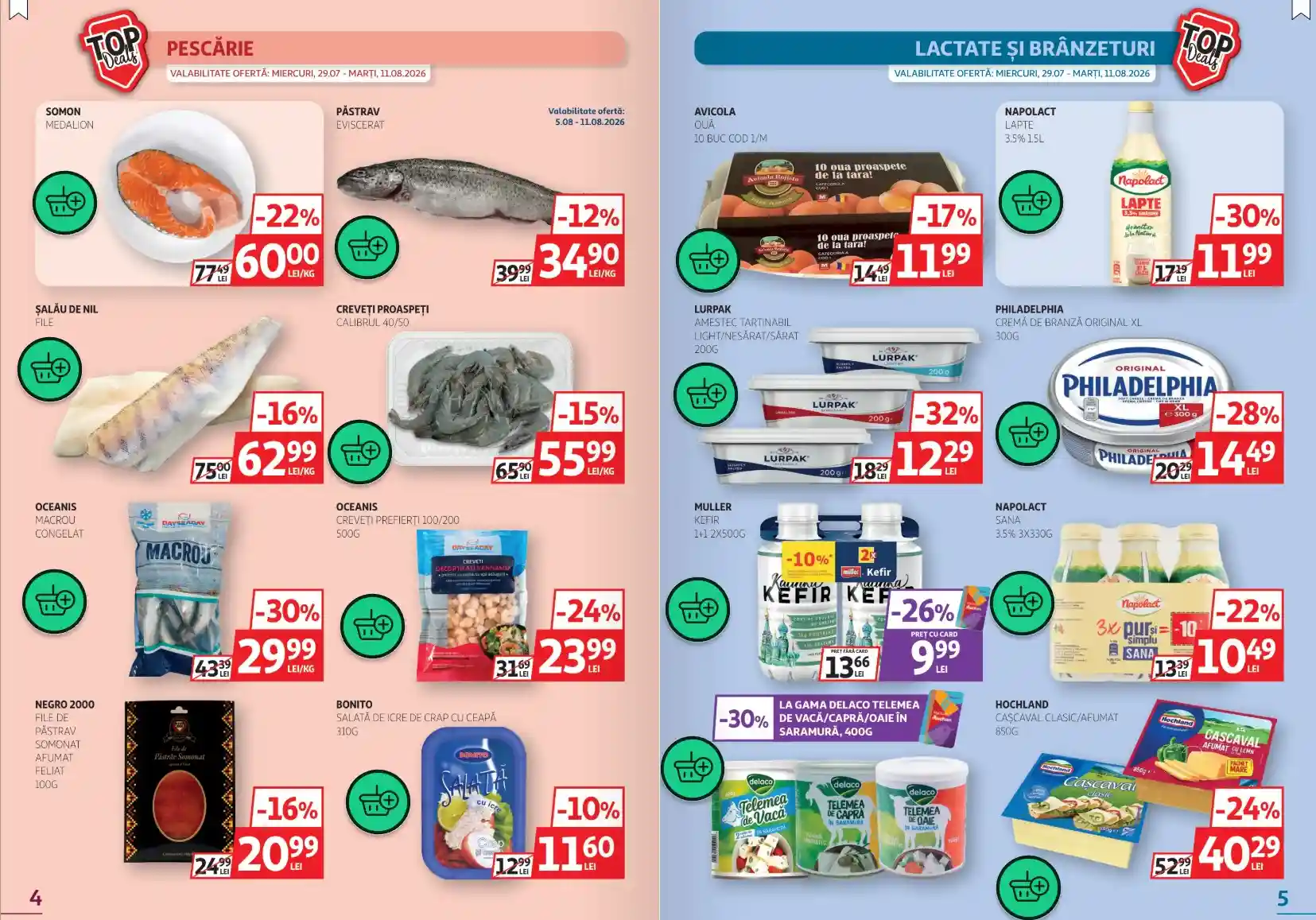 catalog auchan oferte 4 august 2026 - paginile 4 - 5 | iDevice.ro catalog auchan oferte 4 august 2026 - paginile 4 - 5