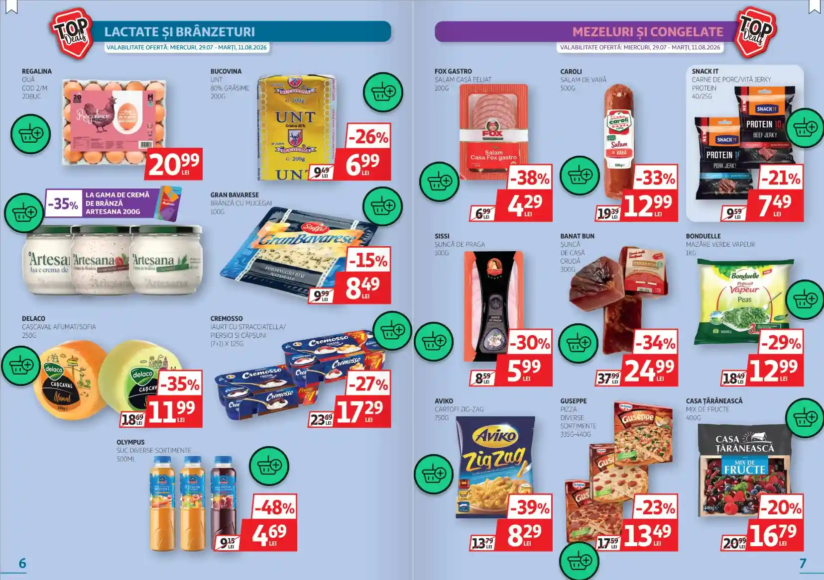 catalog auchan oferte 4 august 2026 - paginile 6 - 7 | iDevice.ro catalog auchan oferte 4 august 2026 - paginile 6 - 7