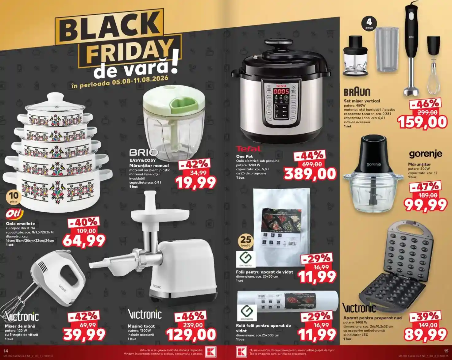 catalog kaufland black friday pagina 14 - 15 | iDevice.ro catalog kaufland black friday pagina 14 - 15