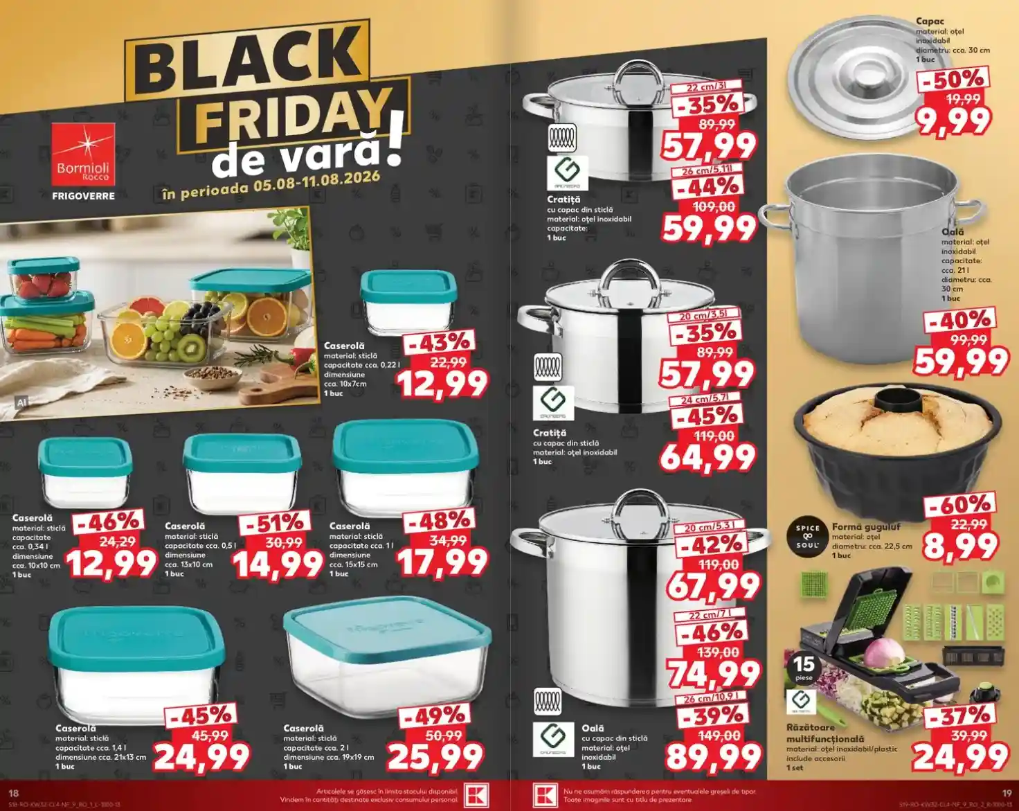 catalog kaufland black friday pagina 18 - 19 | iDevice.ro catalog kaufland black friday pagina 18 - 19
