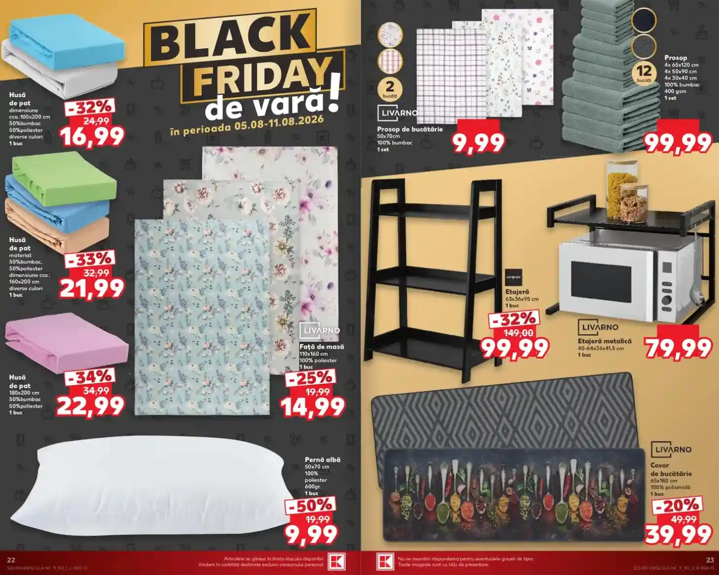 catalog kaufland black friday pagina 22 - 23 | iDevice.ro catalog kaufland black friday pagina 22 - 23