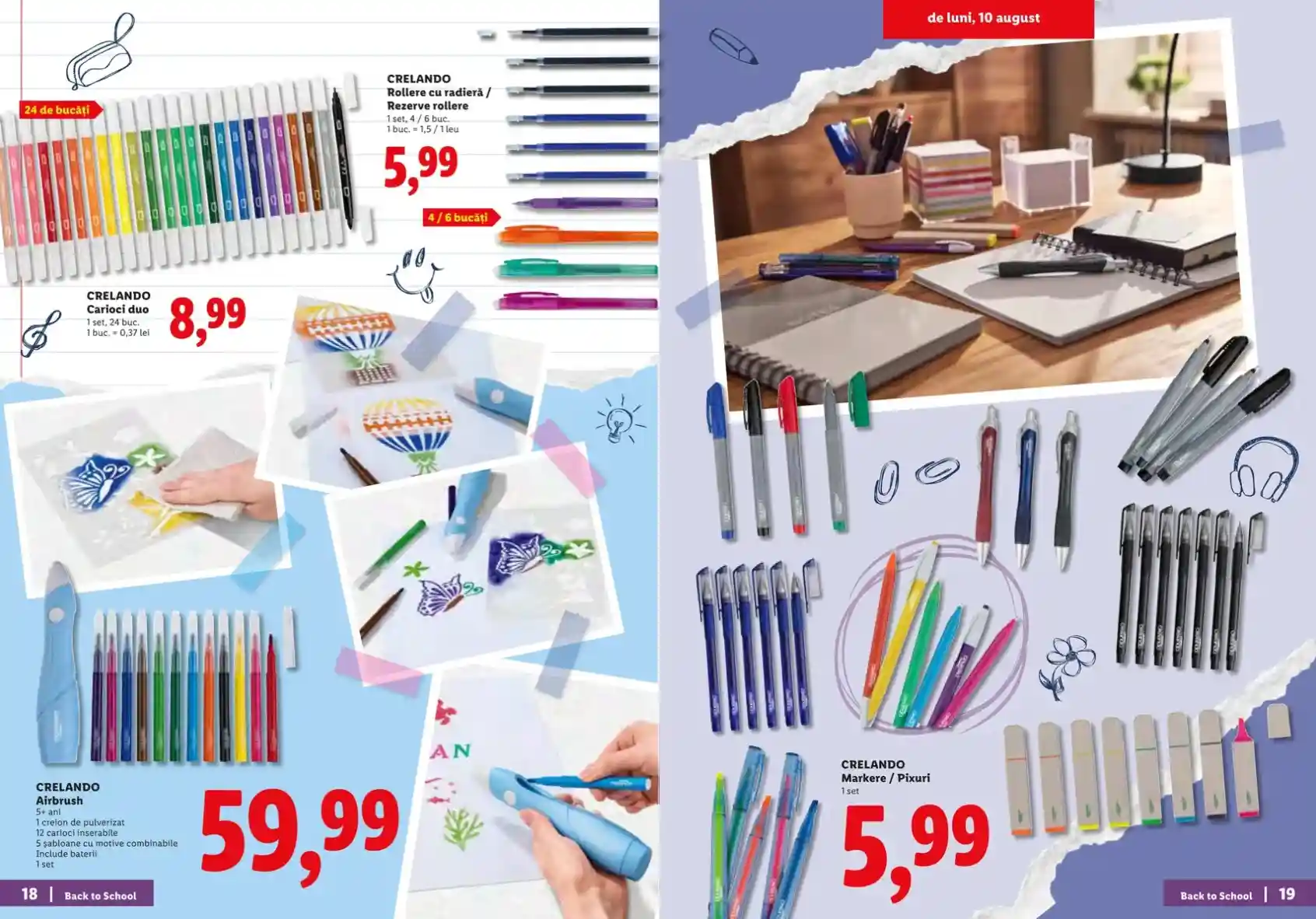 catalog lidl oferte 10 august produse scoala - pagina 18 - 19 | iDevice.ro catalog lidl oferte 10 august produse scoala - pagina 18 - 19