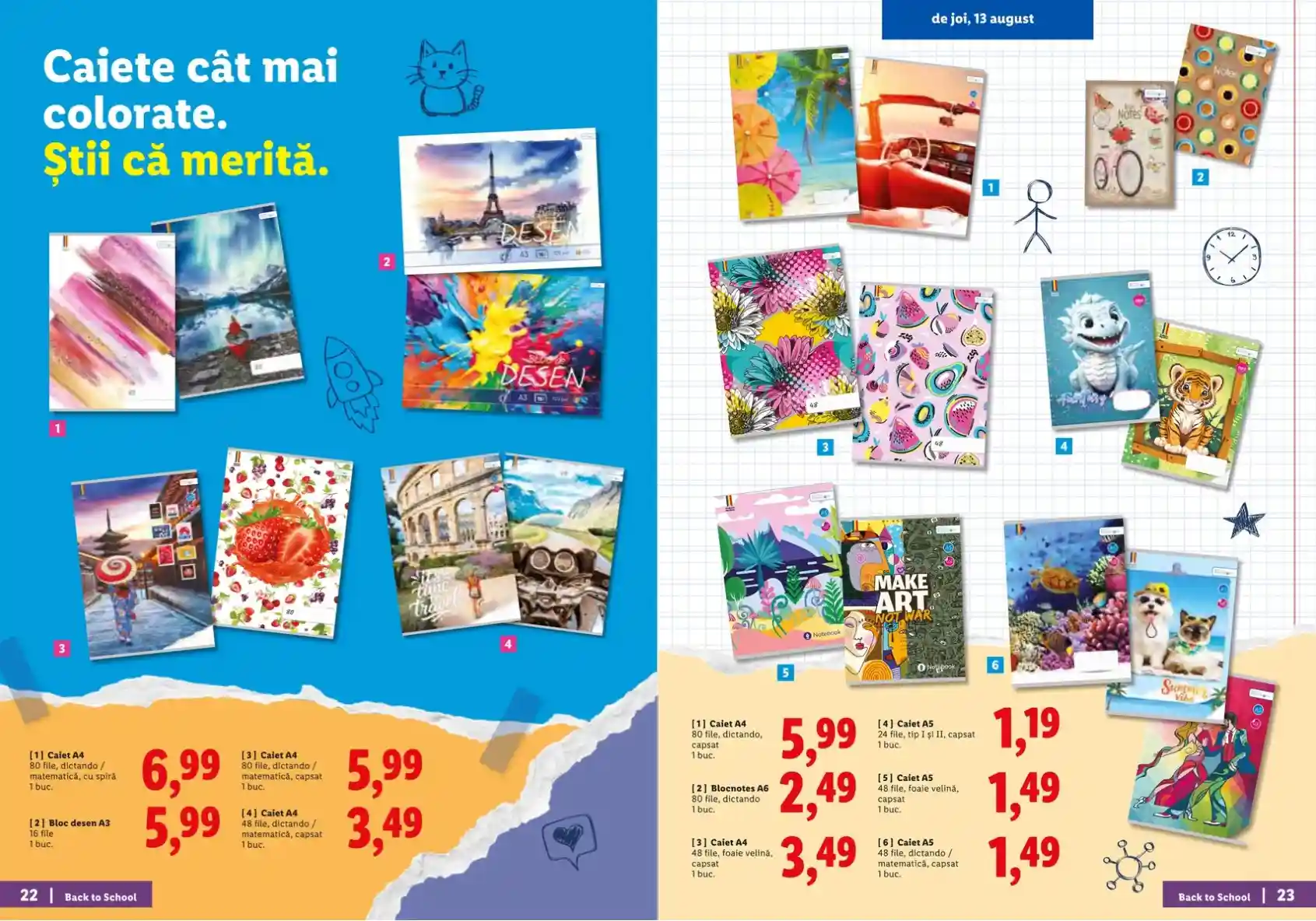catalog lidl oferte 10 august produse scoala - pagina 22 - 23 | iDevice.ro catalog lidl oferte 10 august produse scoala - pagina 22 - 23