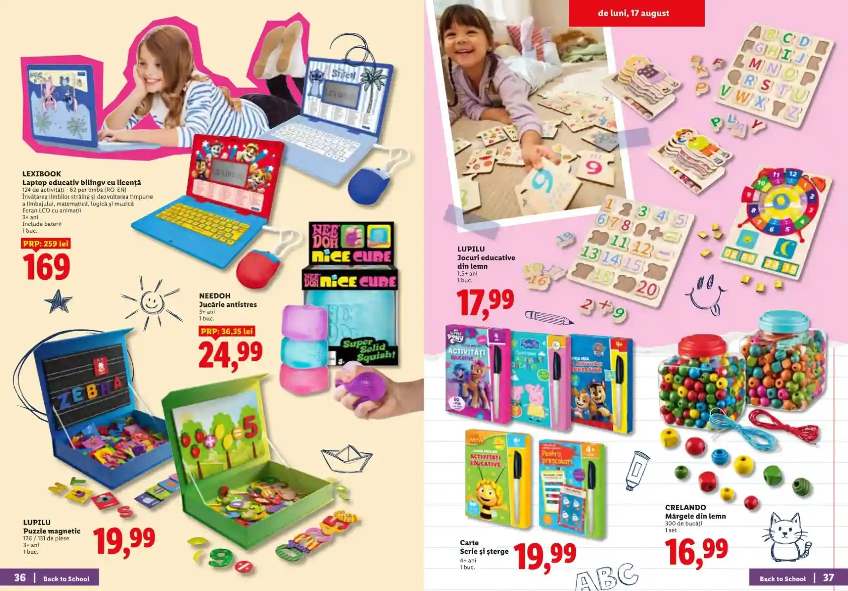 catalog lidl oferte 10 august produse scoala - pagina 36 - 37 | iDevice.ro catalog lidl oferte 10 august produse scoala - pagina 36 - 37