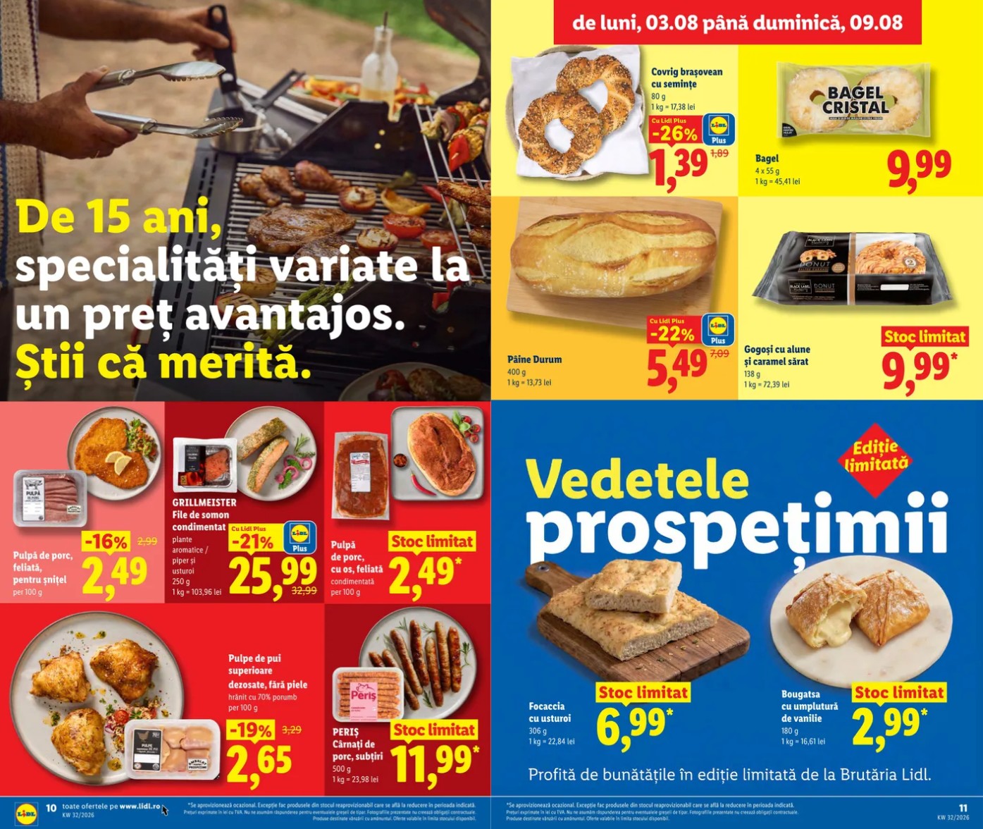 catalogul LIDL oferte 3 august 2026 - pagina 10 - 11 | iDevice.ro catalogul LIDL oferte 3 august 2026 - pagina 10 - 11