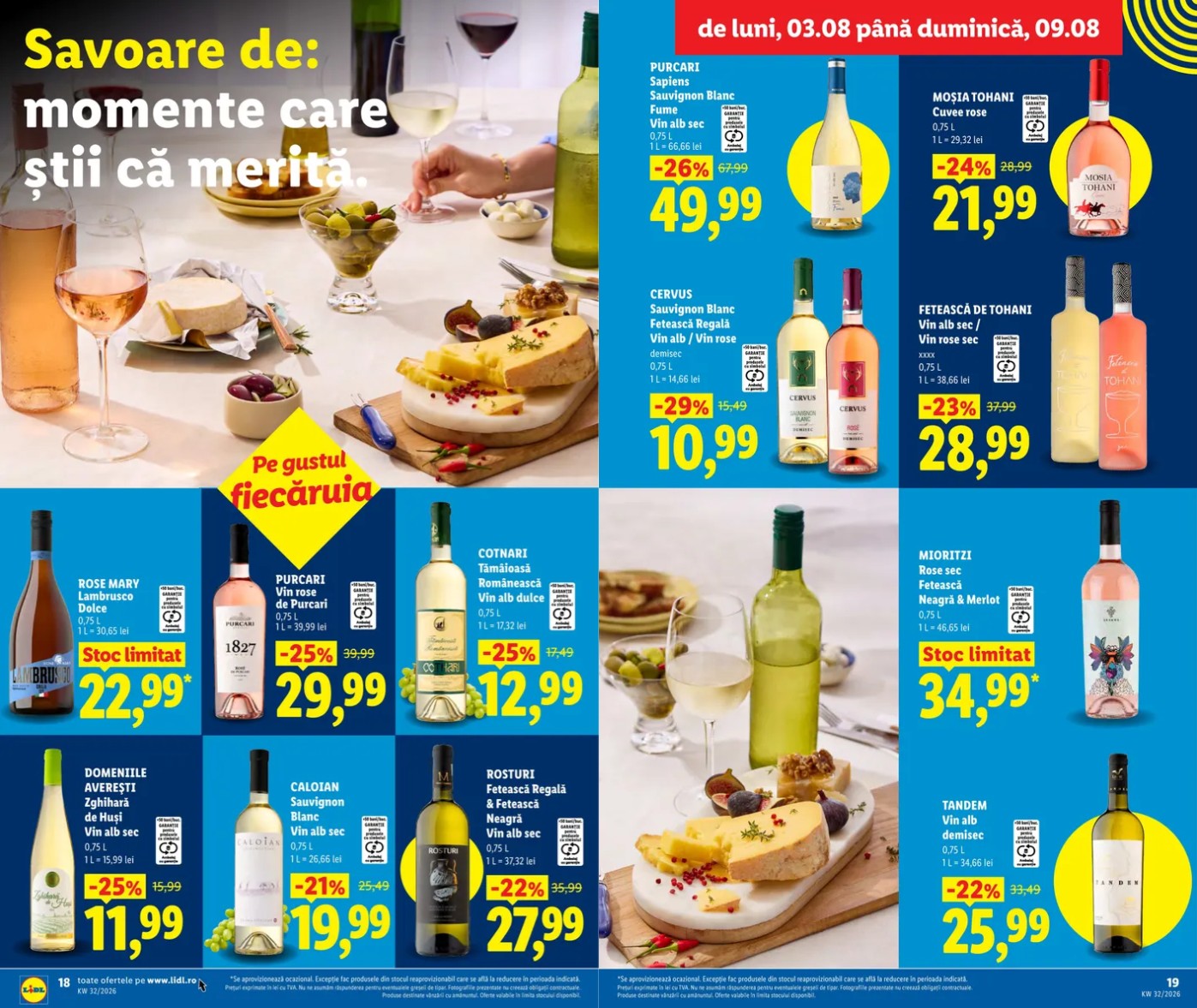 catalogul LIDL oferte 3 august 2026 - pagina 18 - 19 | iDevice.ro catalogul LIDL oferte 3 august 2026 - pagina 18 - 19