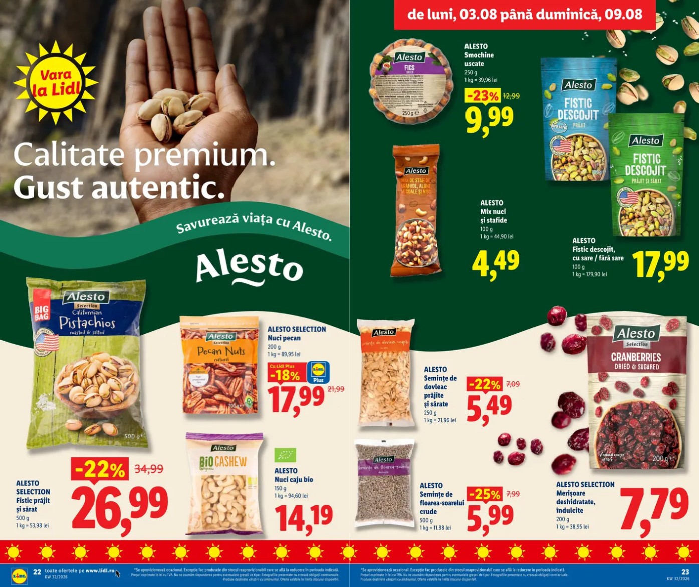 catalogul LIDL oferte 3 august 2026 - pagina 22 - 23 | iDevice.ro catalogul LIDL oferte 3 august 2026 - pagina 22 - 23