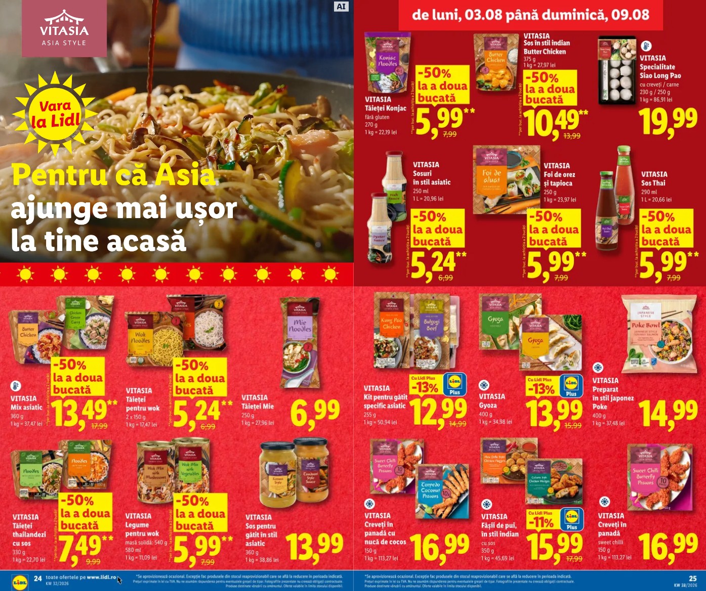 catalogul LIDL oferte 3 august 2026 - pagina 24 - 25 | iDevice.ro catalogul LIDL oferte 3 august 2026 - pagina 24 - 25