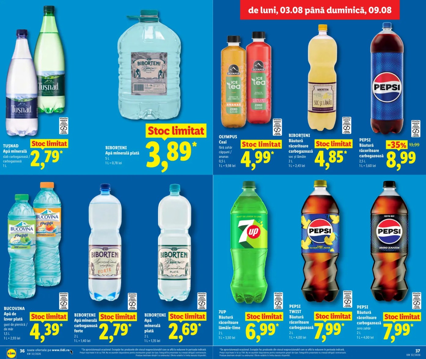 catalogul LIDL oferte 3 august 2026 - pagina 36 - 37 | iDevice.ro catalogul LIDL oferte 3 august 2026 - pagina 36 - 37