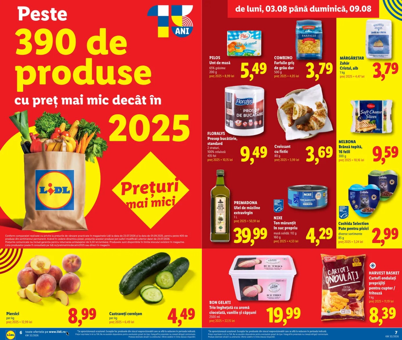 catalogul LIDL oferte 3 august 2026 - pagina 6 - 7 | iDevice.ro catalogul LIDL oferte 3 august 2026 - pagina 6 - 7