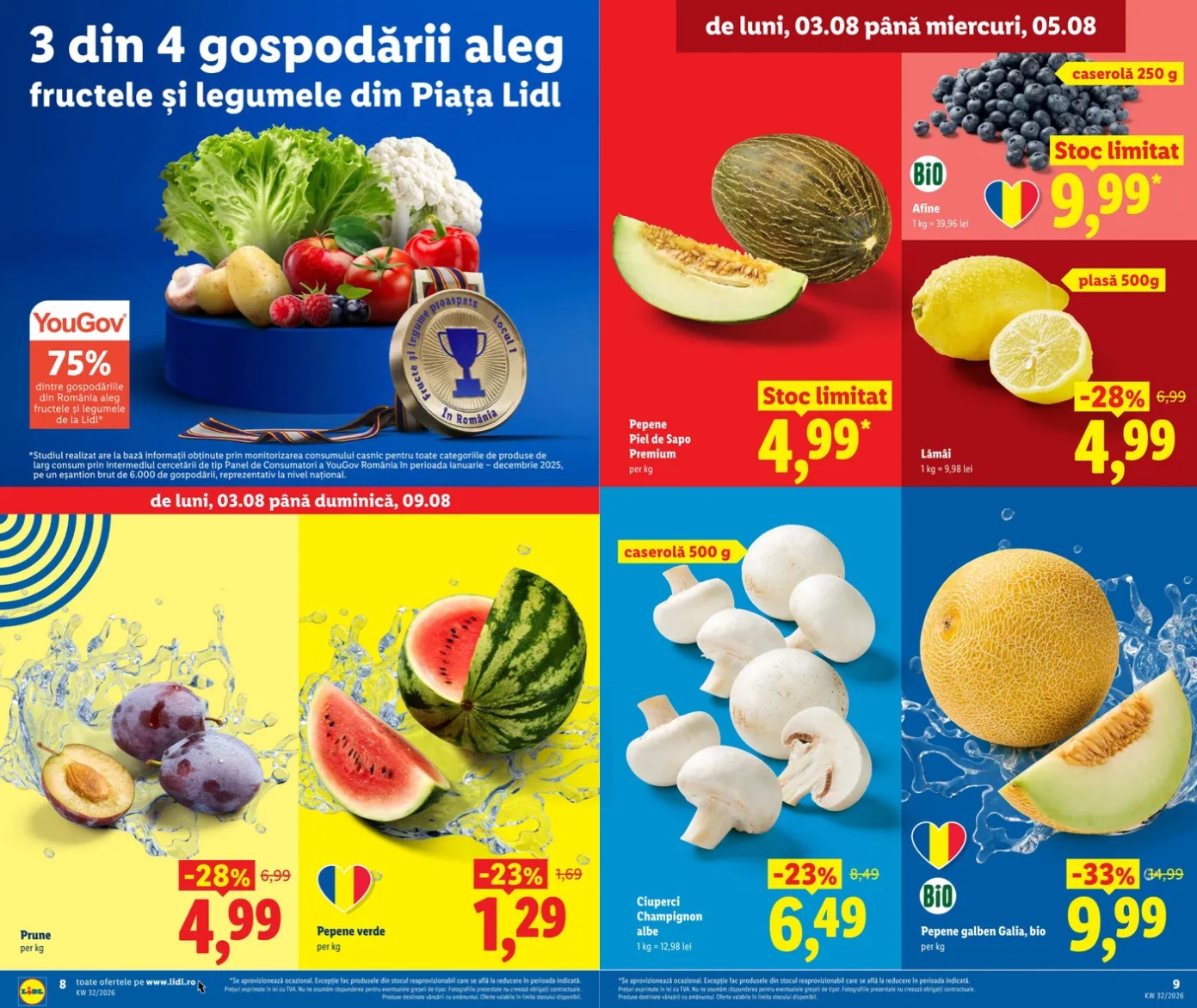 catalogul LIDL oferte 3 august 2026 - pagina 8 - 9 | iDevice.ro catalogul LIDL oferte 3 august 2026 - pagina 8 - 9