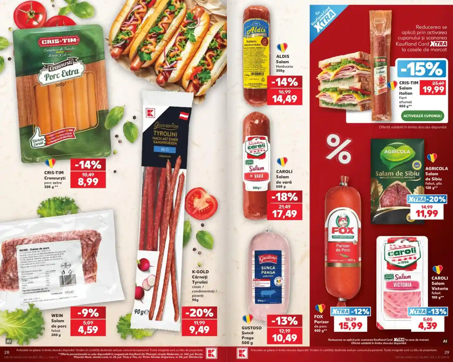 catalogul kaufland oferte 5 august 2026 - paginile 28 - 29 | iDevice.ro catalogul kaufland oferte 5 august 2026 - paginile 28 - 29