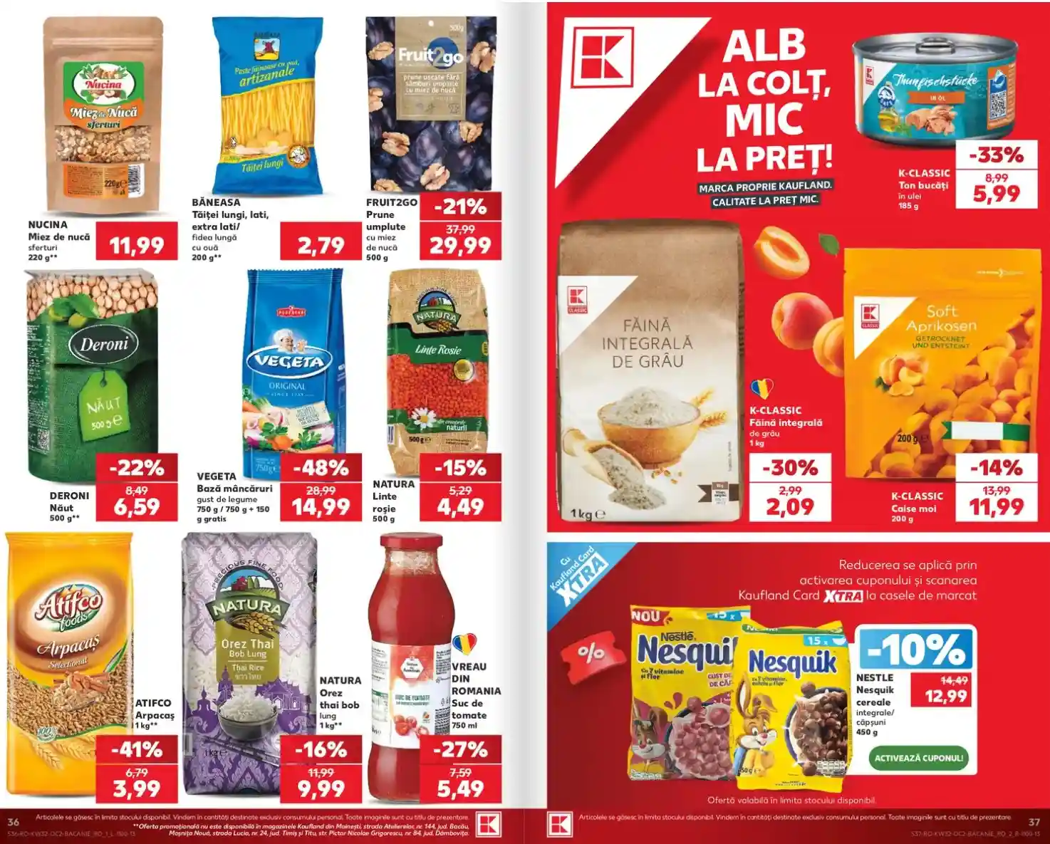 catalogul kaufland oferte 5 august 2026 - paginile 36 - 37 | iDevice.ro catalogul kaufland oferte 5 august 2026 - paginile 36 - 37