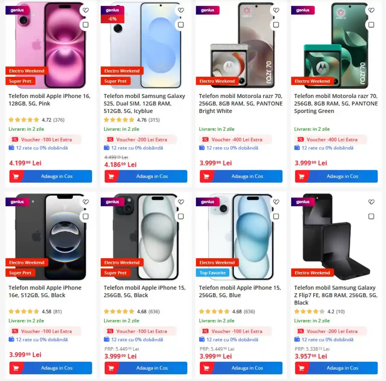 cupoane extra reducere emag Motorola Razr 70 iPhone 16 | iDevice.ro cupoane extra reducere emag Motorola Razr 70 iPhone 16