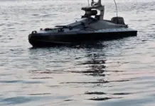 Dronă marină distrusă de un avion F-16 românesc, anunțul Ministrului Apărării dronă marină neptun deep
