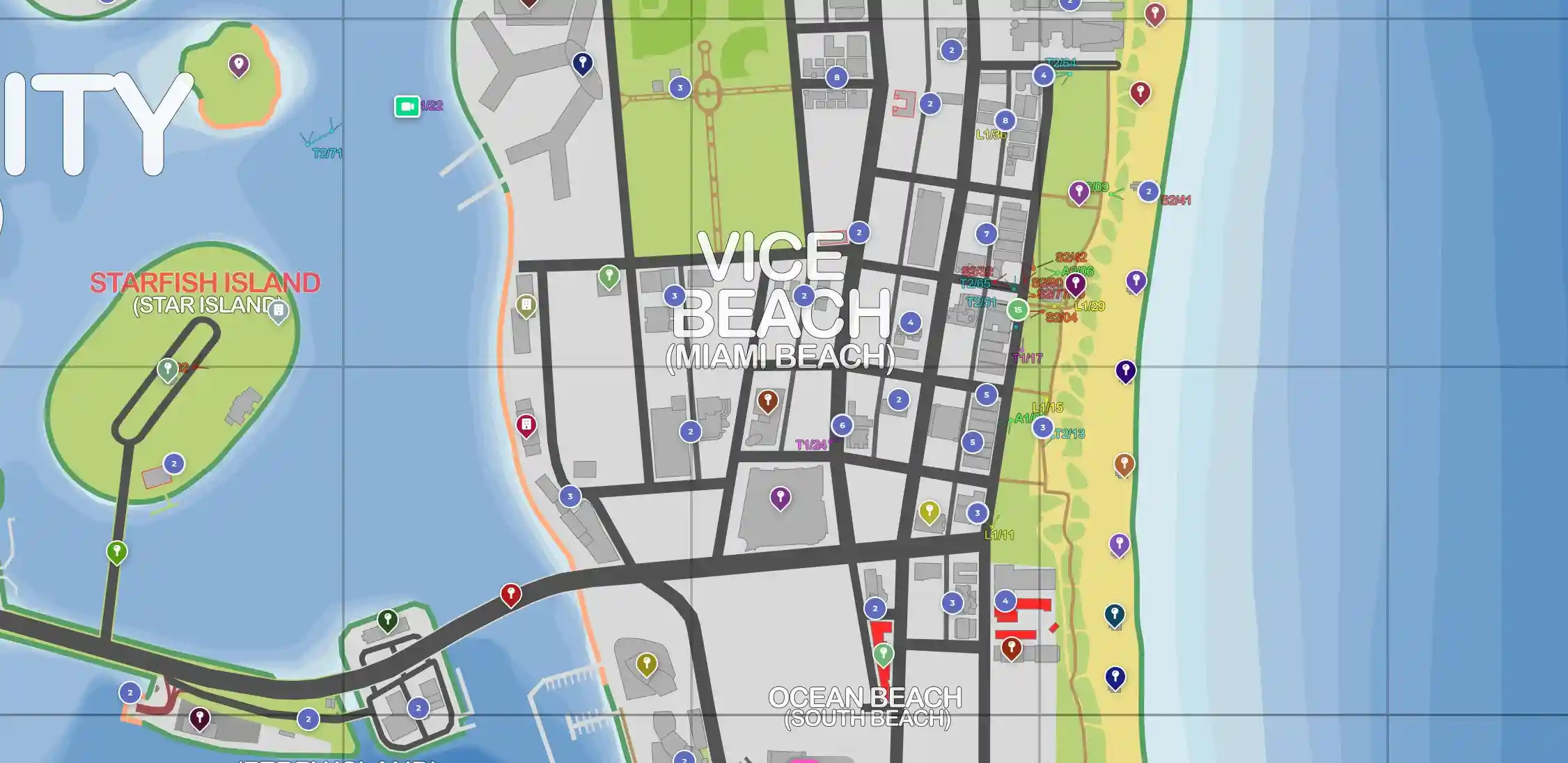 harta GTA 6 Vice beach | iDevice.ro harta GTA 6 Vice beach