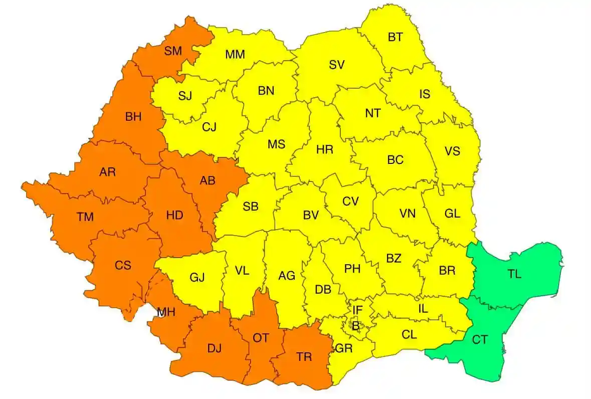 harta meteo anm canicula romania 20 august 2026 harta meteo anm canicula romania 20 august 2026
