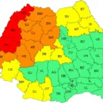 harta meteo cod rosu canicula emisa de ANM pentru vestul Romaniei pe 1 august 2026 | iDevice.ro harta meteo cod rosu canicula emisa de ANM pentru vestul Romaniei pe 1 august 2026