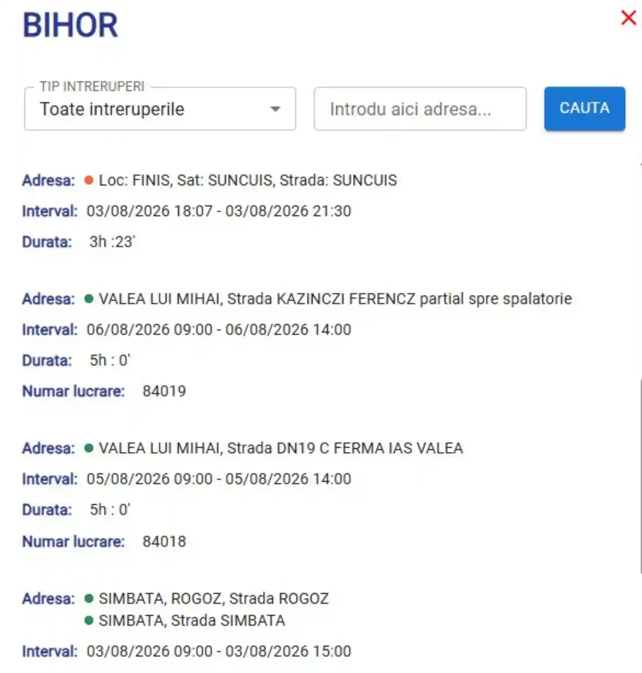 intreruperi electrica accidentale Bihor criza energetica 3 august 2026 | iDevice.ro intreruperi electrica accidentale Bihor criza energetica 3 august 2026