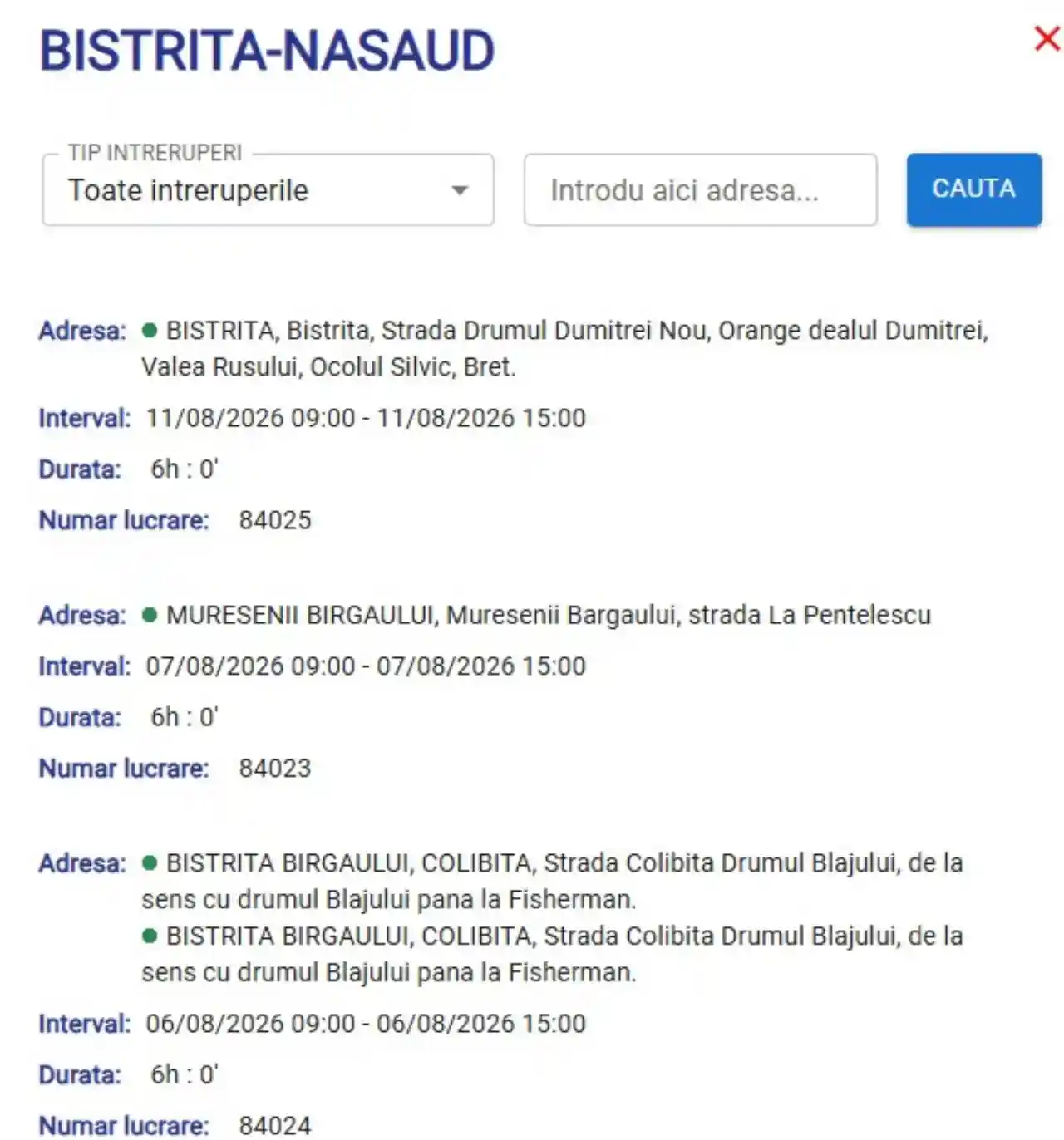 intreruperi electrica bistrita - nasaud criza energetica 3 august 2026 | iDevice.ro intreruperi electrica bistrita - nasaud criza energetica 3 august 2026