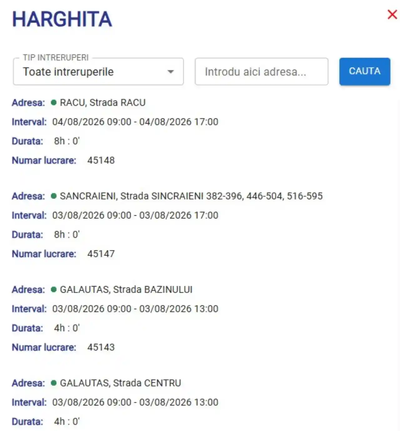 intreruperi electrica programate harghita criza energetica 3 august 2026 | iDevice.ro intreruperi electrica programate harghita criza energetica 3 august 2026