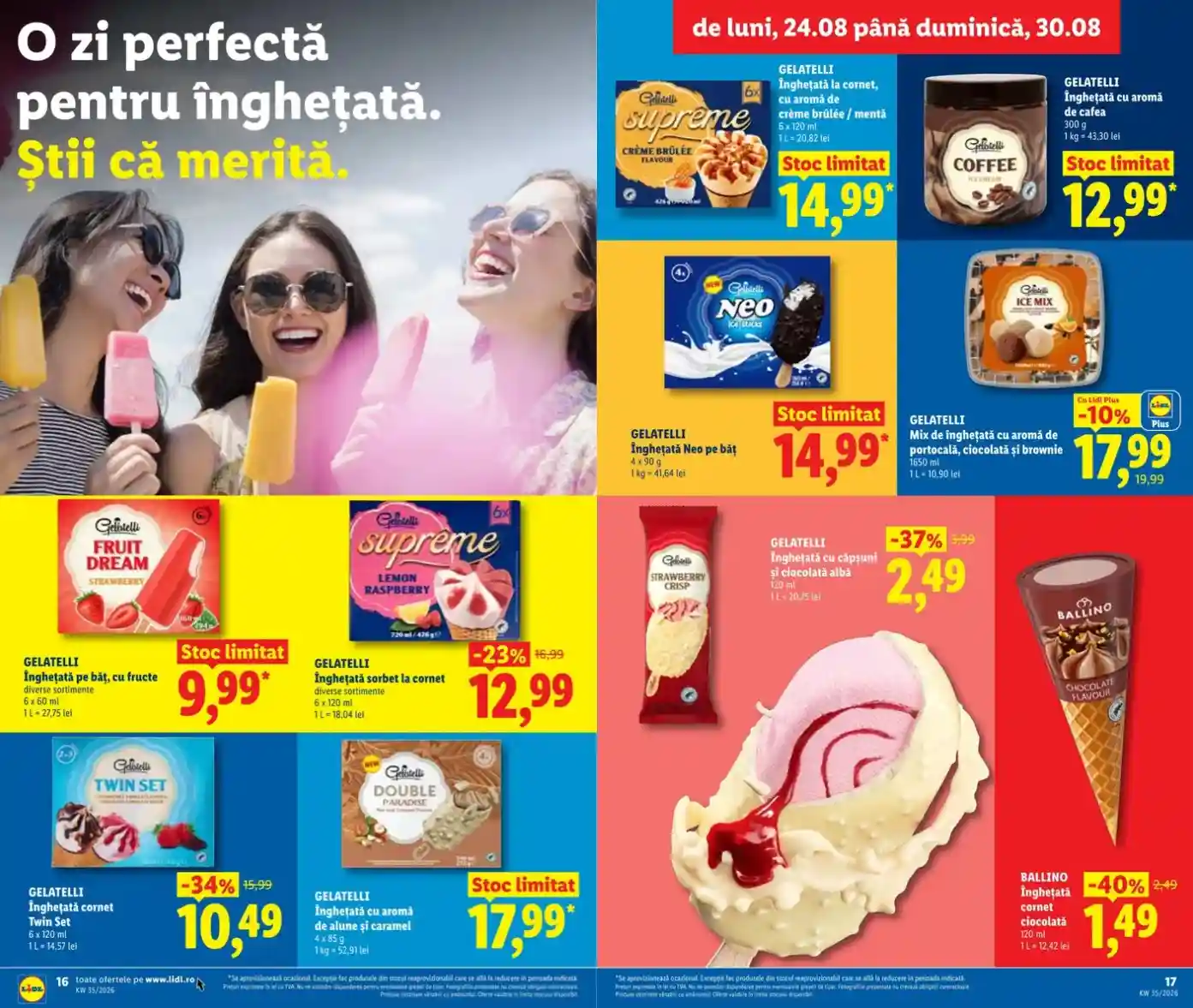 lidl catalog oferte 24 august - pagina 16 - 17 lidl catalog oferte 24 august - pagina 16 - 17