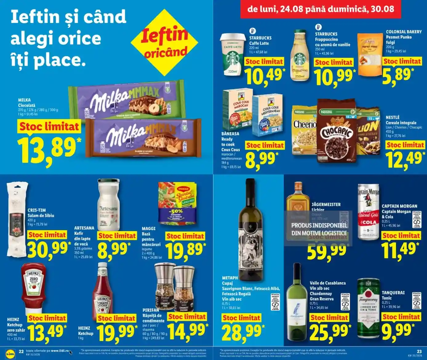 lidl catalog oferte 24 august - pagina 22 - 23 lidl catalog oferte 24 august - pagina 22 - 23