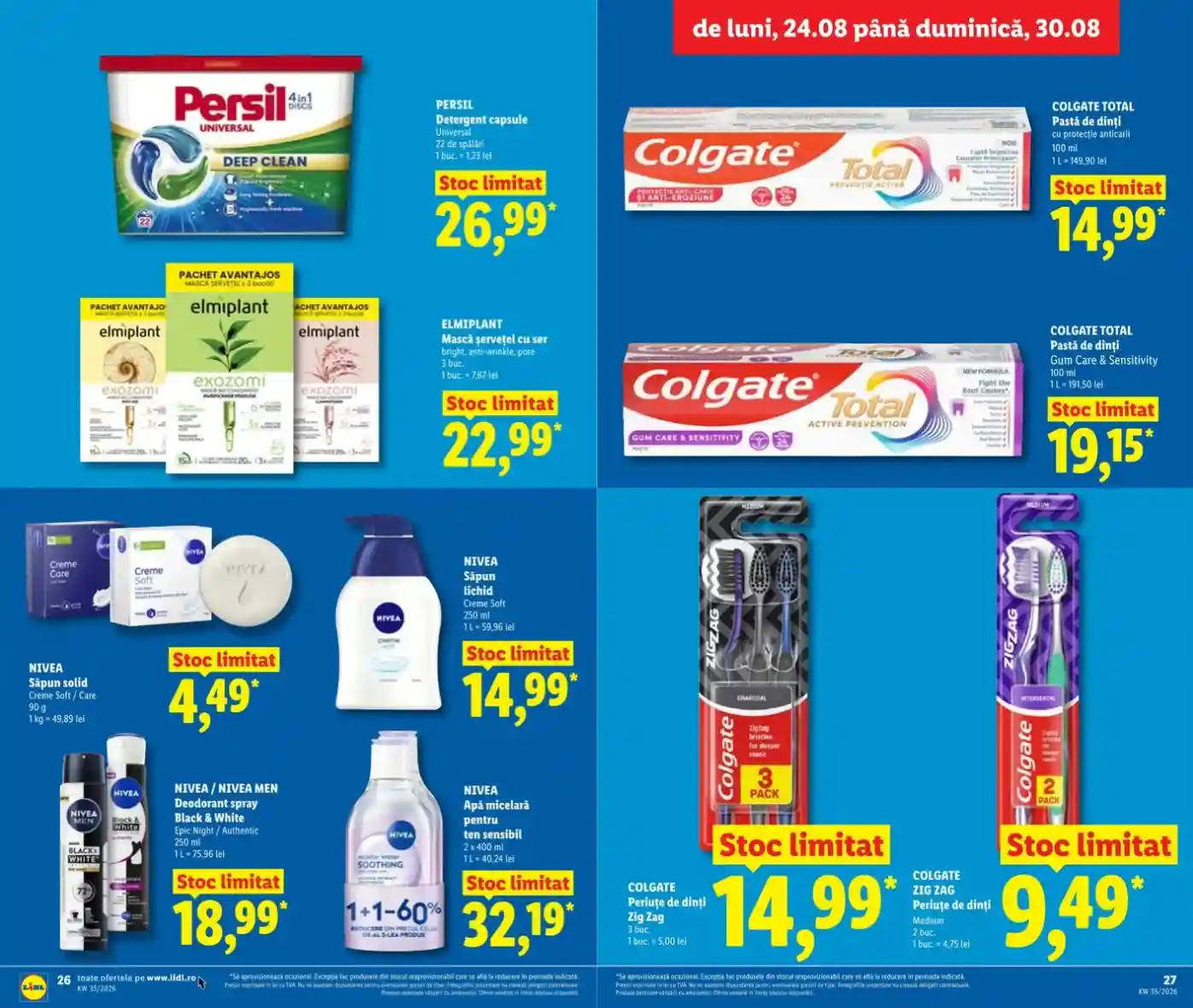 lidl catalog oferte 24 august - pagina 26 - 27 lidl catalog oferte 24 august - pagina 26 - 27