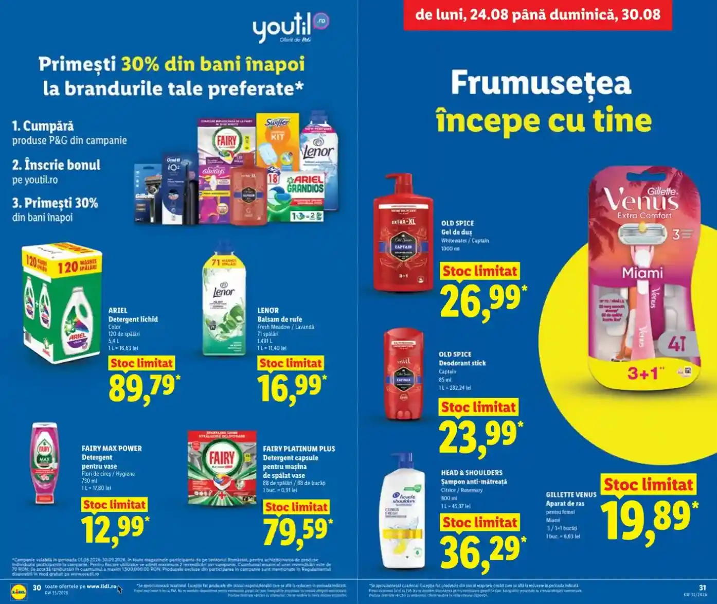 lidl catalog oferte 24 august - pagina 30 - 31 lidl catalog oferte 24 august - pagina 30 - 31