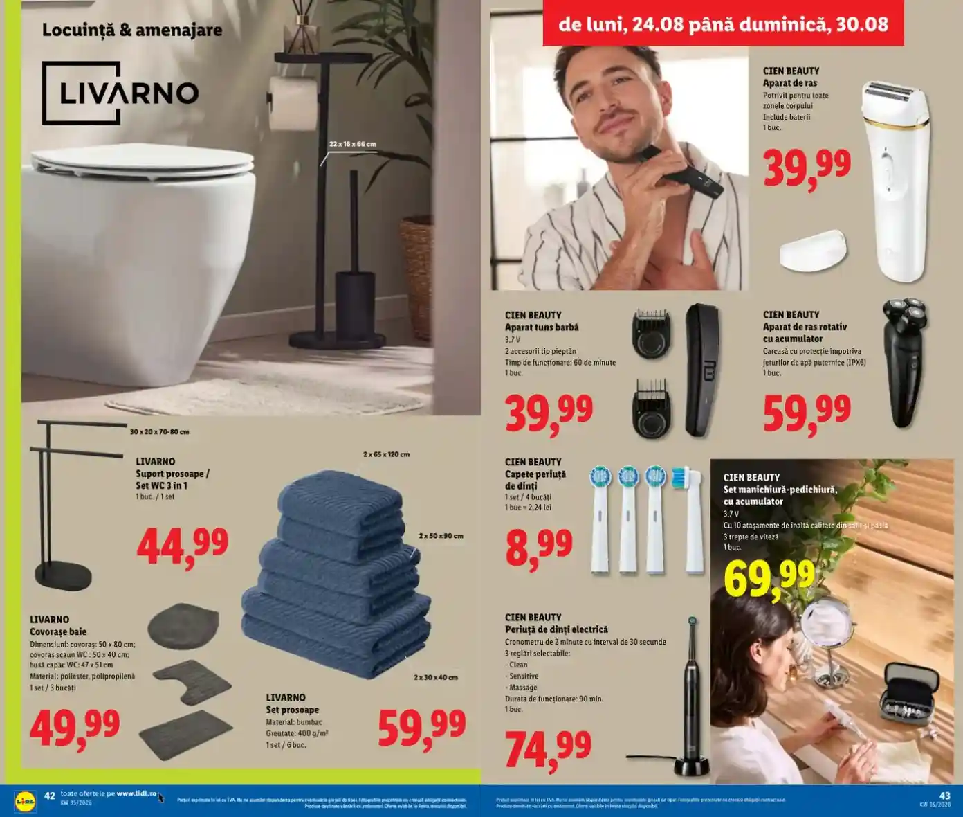 lidl catalog oferte 24 august - pagina 42 - 43 lidl catalog oferte 24 august - pagina 42 - 43