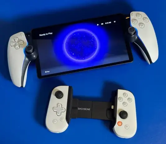 playstation-portal-si-controller-backbone-pe-fundal-albastru