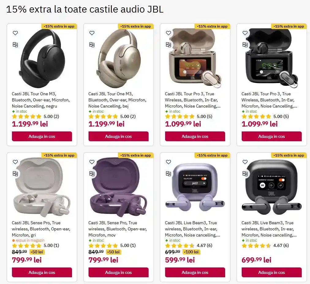 oferte ALTEX Extra reduceri promotii casti 3 august 2028 | iDevice.ro oferte ALTEX Extra reduceri promotii casti 3 august 2028