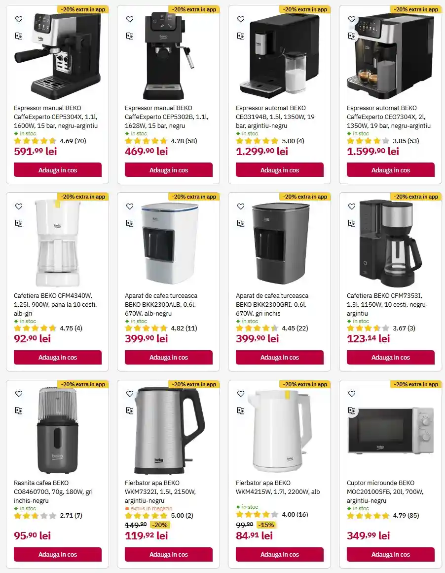 oferte ALTEX Extra reduceri promotii electrocasnice beko 3 august 2028 | iDevice.ro oferte ALTEX Extra reduceri promotii electrocasnice beko 3 august 2028