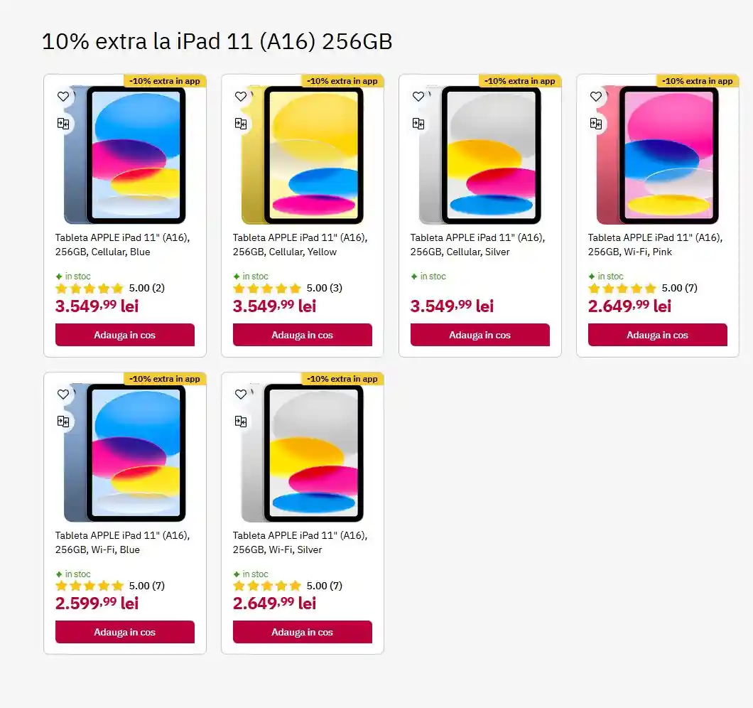 oferte ALTEX Extra reduceri promotii iPad 3 august 2028 | iDevice.ro oferte ALTEX Extra reduceri promotii iPad 3 august 2028