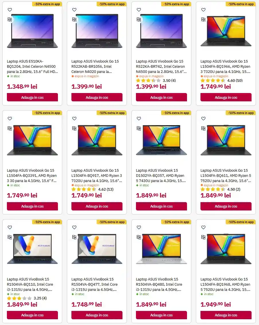 oferte ALTEX Extra reduceri promotii laptop 3 august 2028 | iDevice.ro oferte ALTEX Extra reduceri promotii laptop 3 august 2028