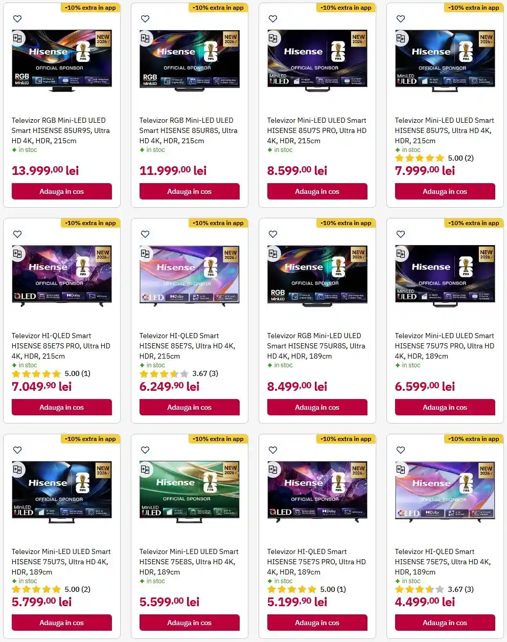 oferte ALTEX Extra reduceri promotii televizoare 3 august 2028 | iDevice.ro oferte ALTEX Extra reduceri promotii televizoare 3 august 2028