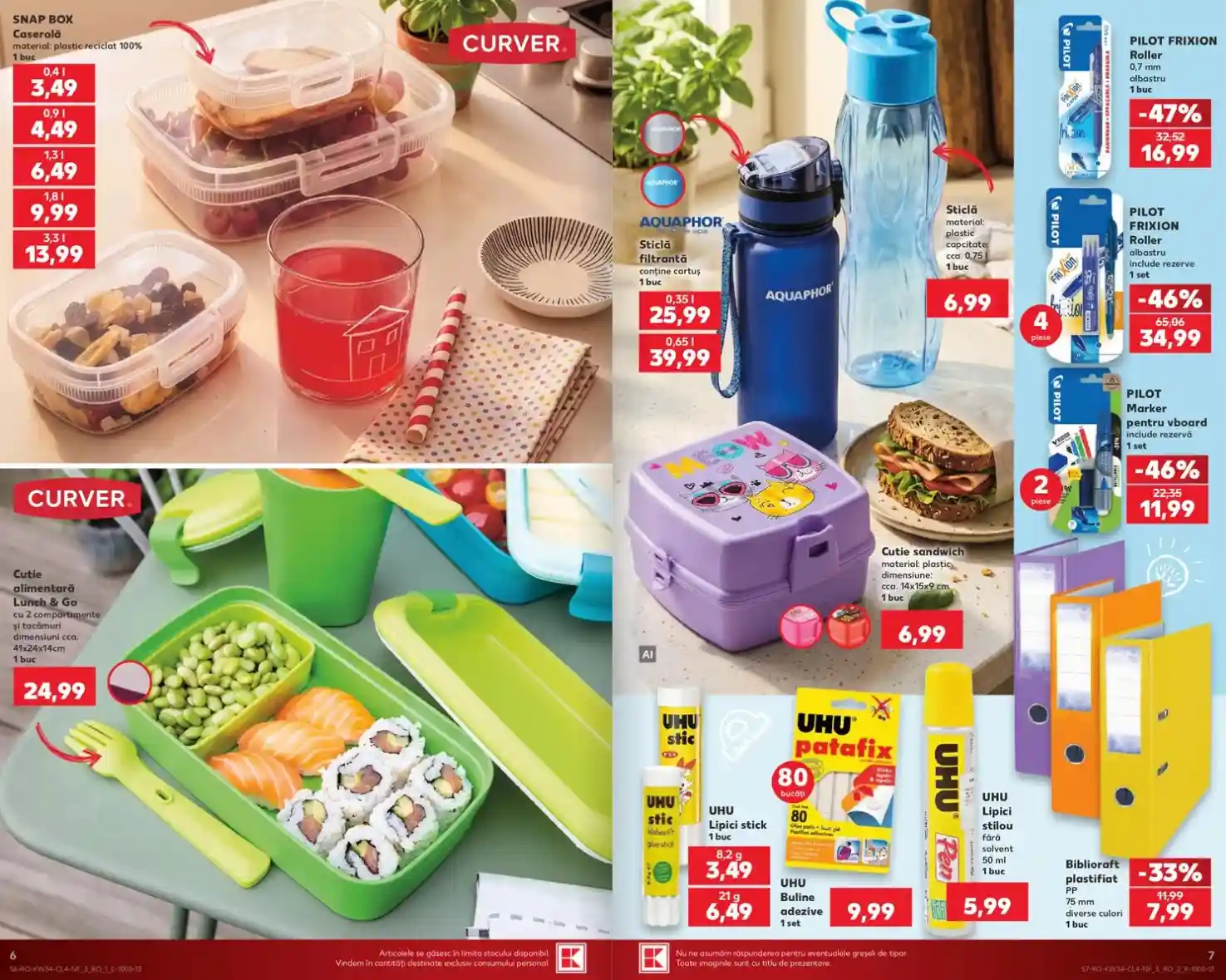 ofertele Kaufland catalog scoala pagina 6 - 7 ofertele Kaufland catalog scoala pagina 6 - 7