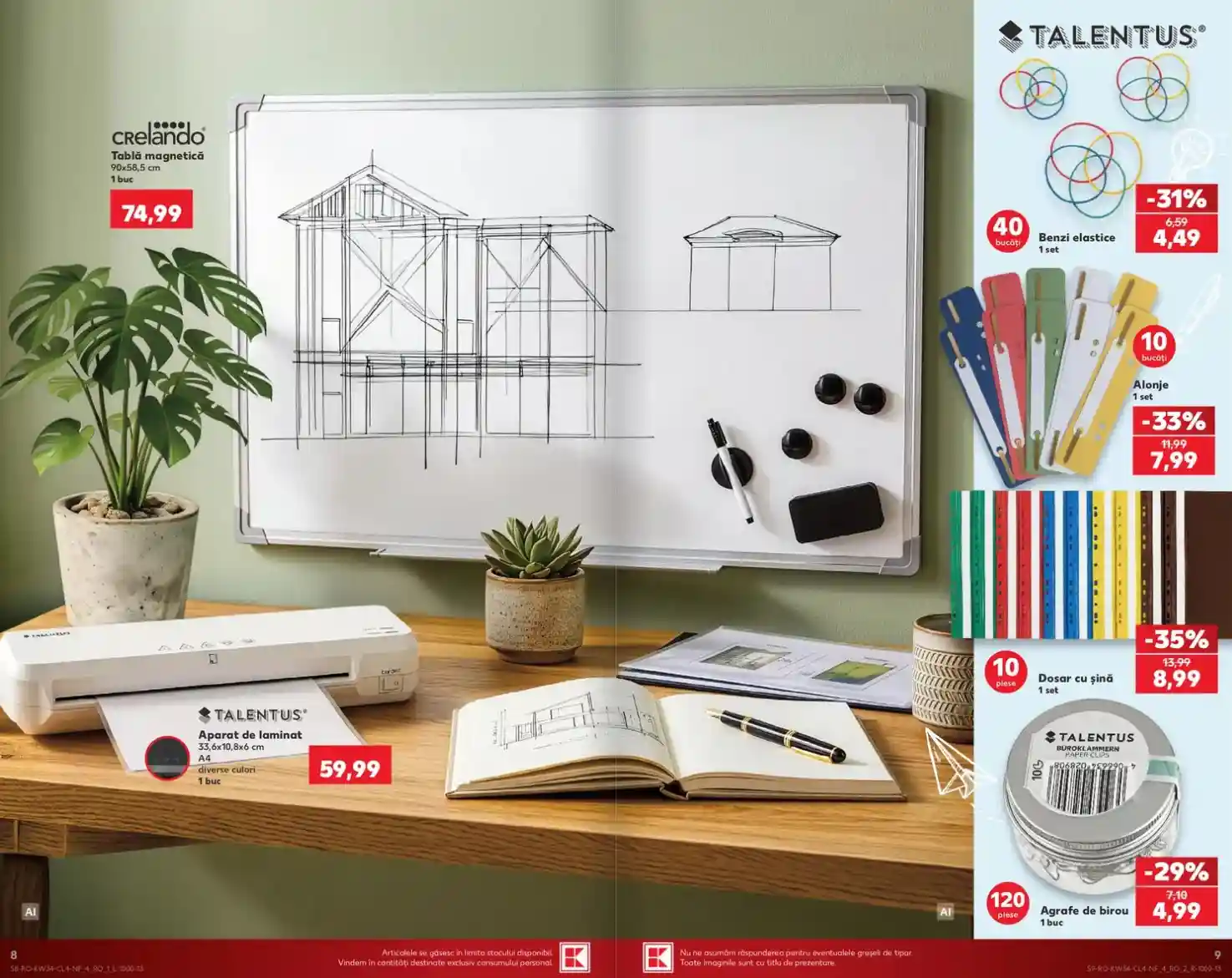 ofertele Kaufland catalog scoala pagina 8 - 9 ofertele Kaufland catalog scoala pagina 8 - 9