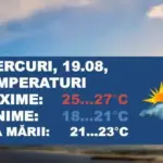 prognoza meteo vreme litoral temperaturi 19 august 2026 prognoza meteo vreme litoral temperaturi 19 august 2026