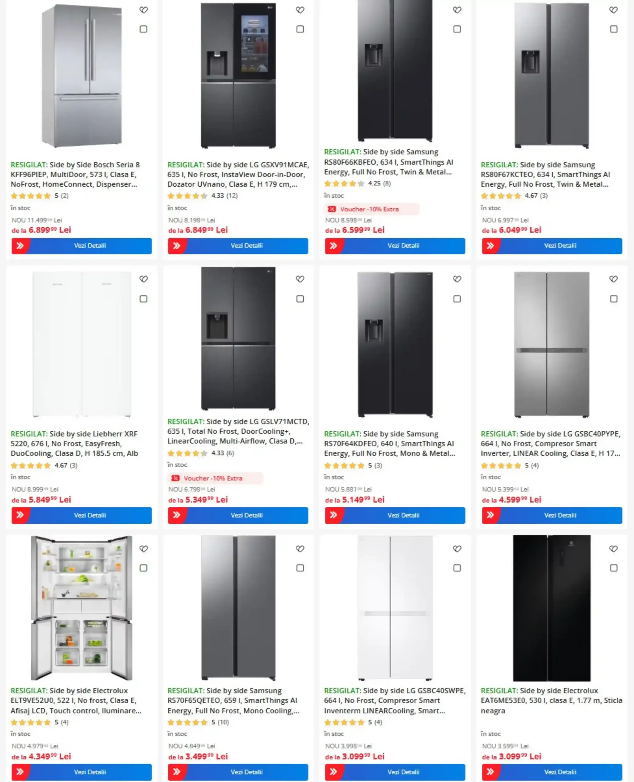resigilate emag frigidere side by side reducere resigilate emag frigidere side by side reducere