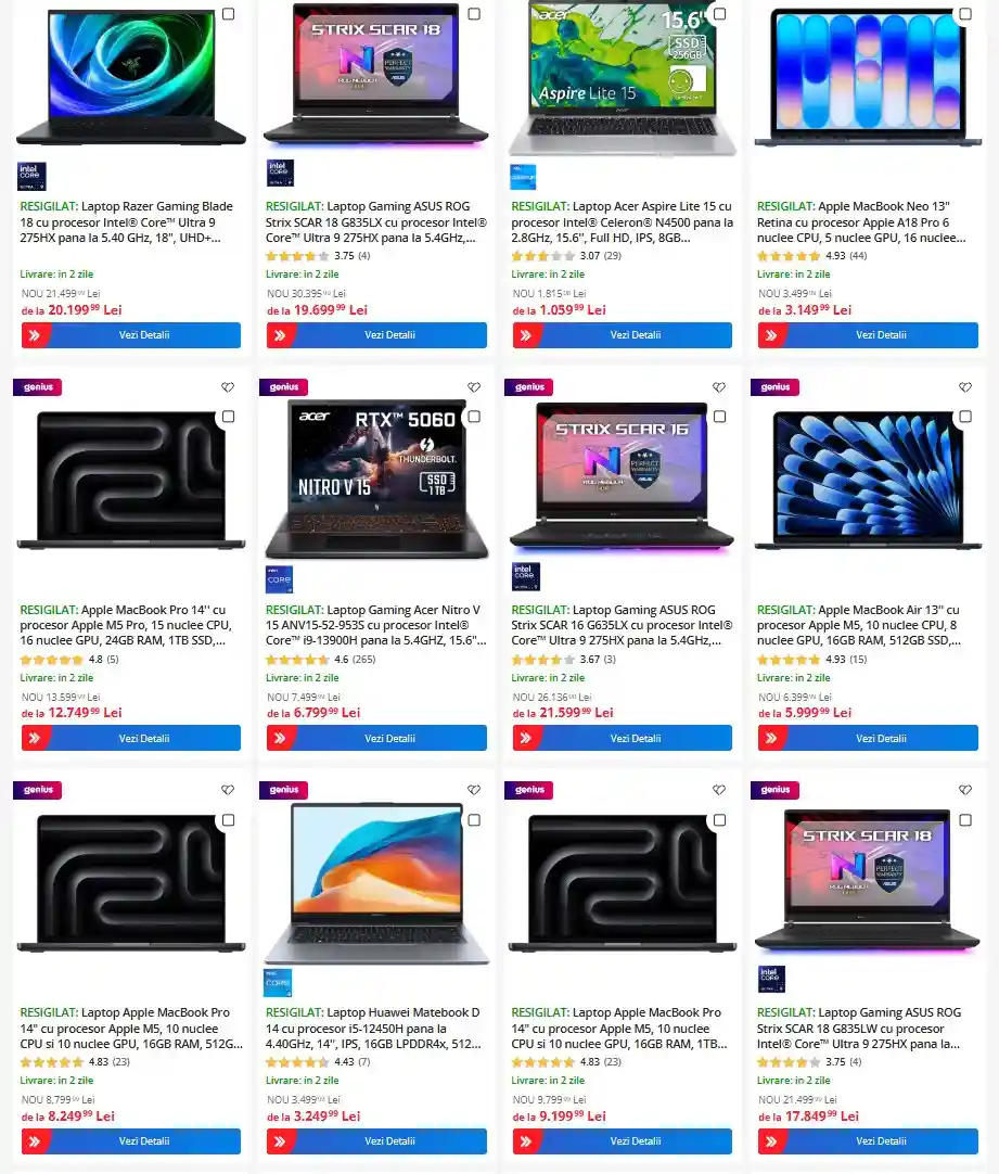resigilate emag preturi 2 lei laptop reducere | iDevice.ro resigilate emag preturi 2 lei laptop reducere