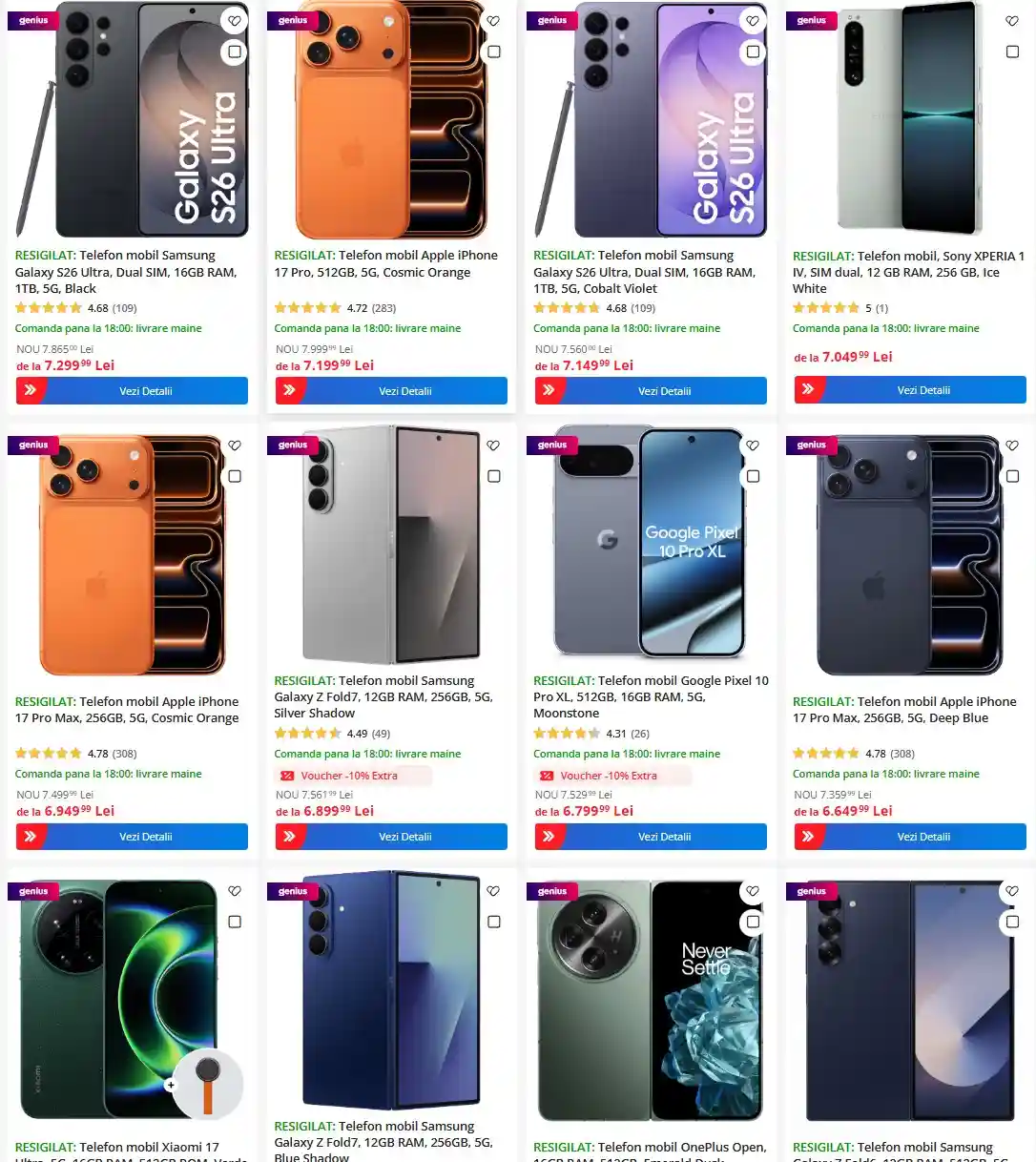 telefoane resigilate emag extra reducere oneplus samsung voucher | iDevice.ro telefoane resigilate emag extra reducere oneplus samsung voucher