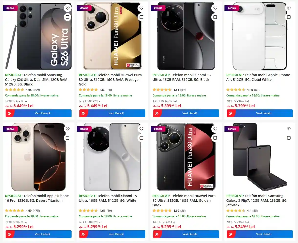 telefoane resigilate emag extra reducere samsung fold iphone voucher | iDevice.ro telefoane resigilate emag extra reducere samsung fold iphone voucher