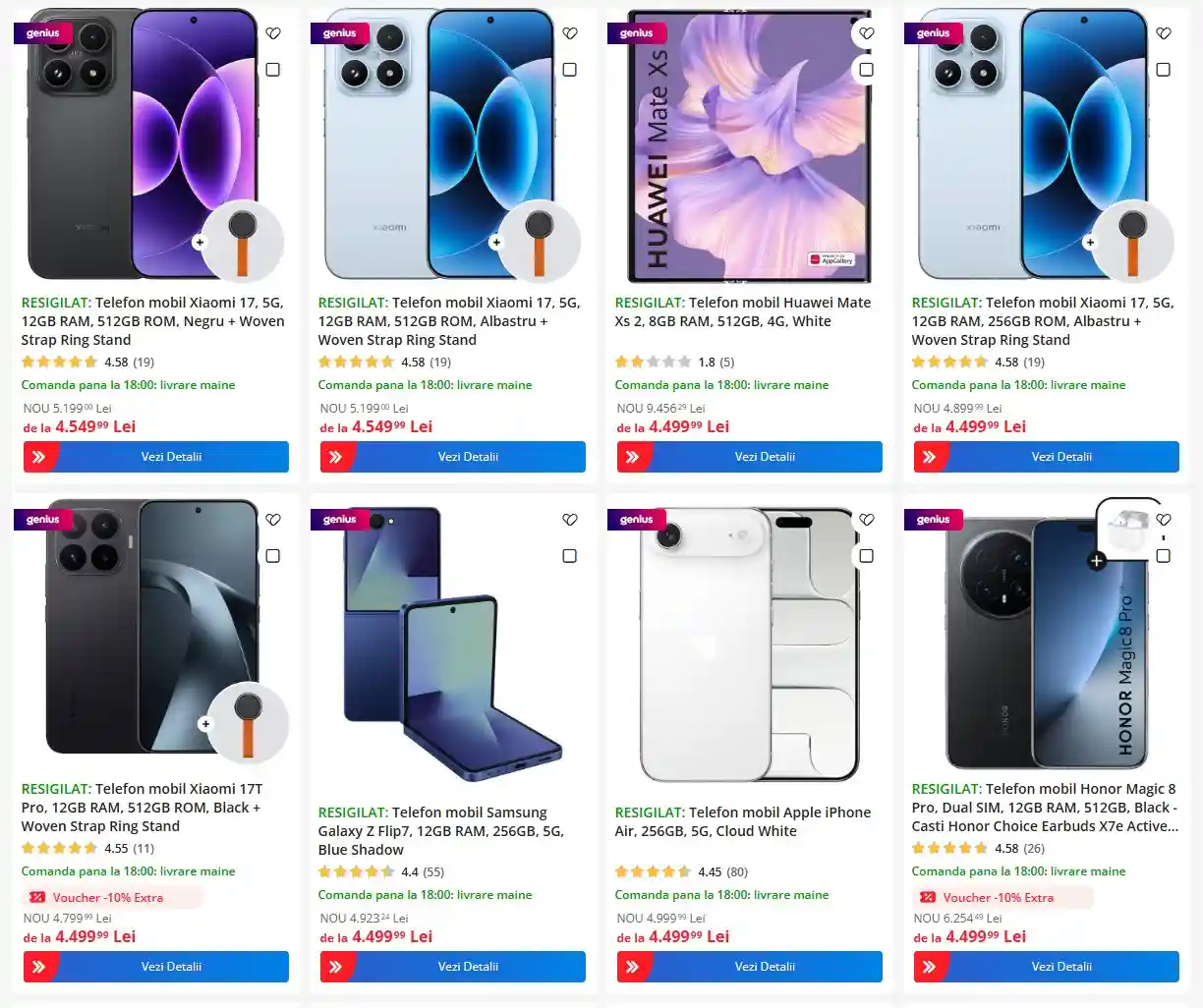 telefoane resigilate emag extra reducere samsung honor voucher | iDevice.ro telefoane resigilate emag extra reducere samsung honor voucher