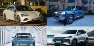 BYD, Geely, Chery, Nio SAIC