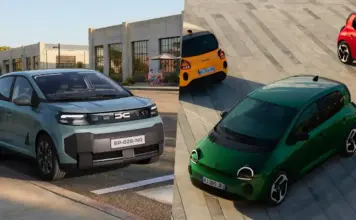 Renault Twingo E-Tech vs DACIA Spring 2 – lupta inegală între ”surori” și de ce cumpărarea mașinii DACIA e greu de justificat DACIA Spring 2 Renault Twingo E-Tech