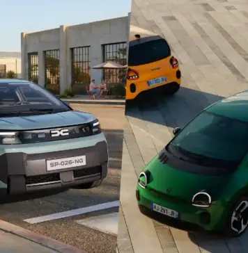 Renault Twingo E-Tech vs DACIA Spring 2 – lupta inegală între ”surori” și de ce cumpărarea mașinii DACIA e greu de justificat DACIA Spring 2 Renault Twingo E-Tech